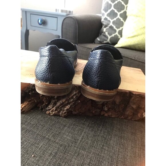 Anne Klein Nasima Navy Blue Moccasins/Loafers Iflex size 5.5 - Picture 5 of 9